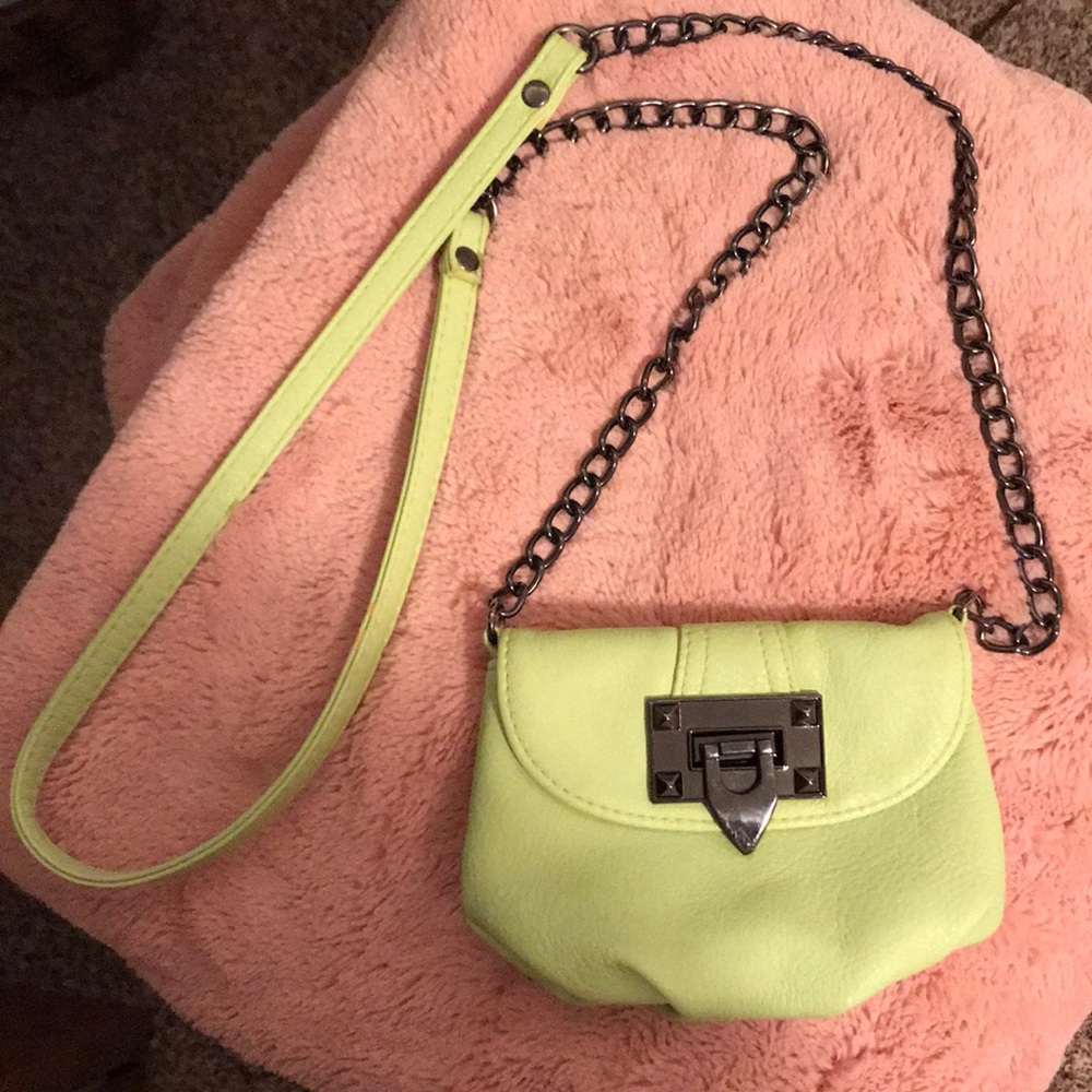 Lime Green Mini Purse